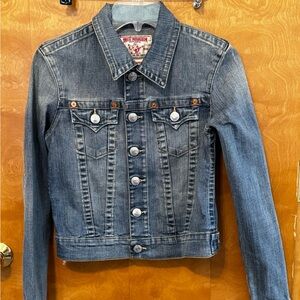 New True Religion Jean Jacket S